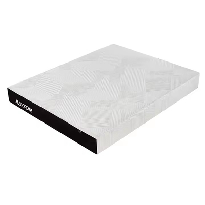 10 นิ้ว Visco Memory Foam ขนาดราชินี ผ้าปิดสามารถล้างได้ม้วนในกล่อง