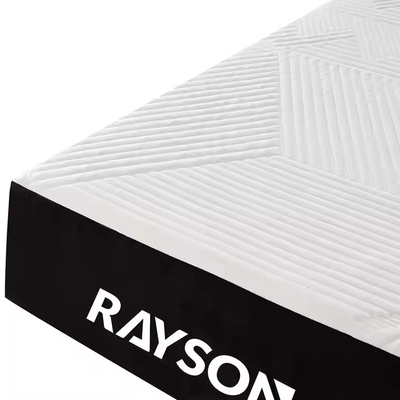 10 นิ้ว Visco Memory Foam ขนาดราชินี ผ้าปิดสามารถล้างได้ม้วนในกล่อง