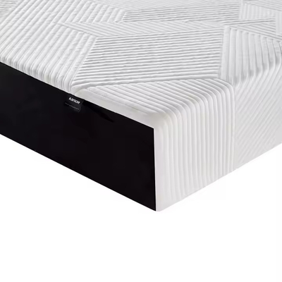 10 นิ้ว Visco Memory Foam ขนาดราชินี ผ้าปิดสามารถล้างได้ม้วนในกล่อง